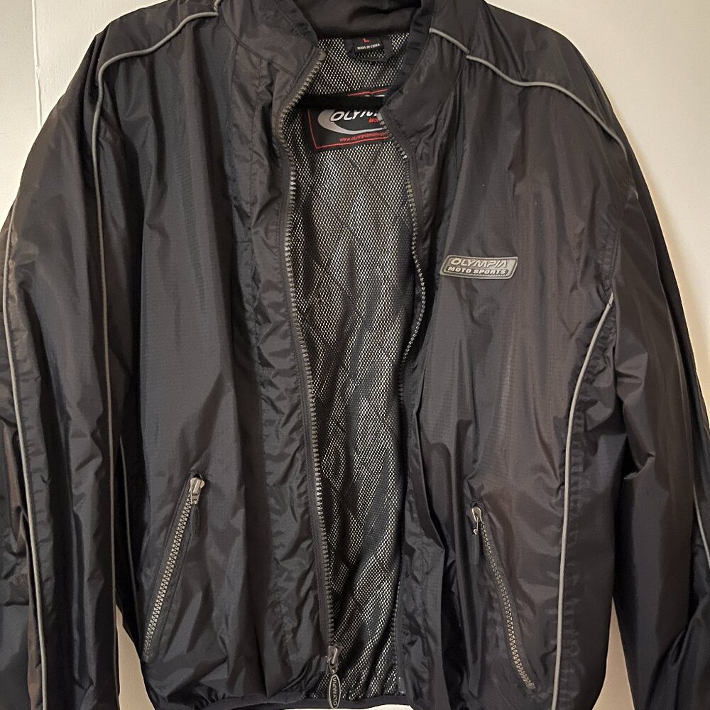 Olympia Moto Sports Jacket Size Large